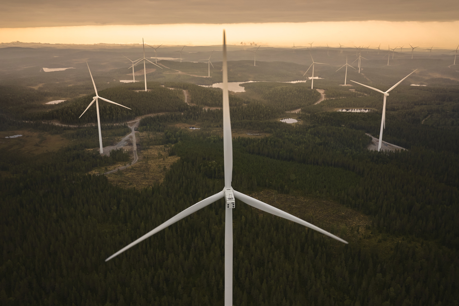 Kölvallen Wind Farm provides renewable energy for 95,000 households